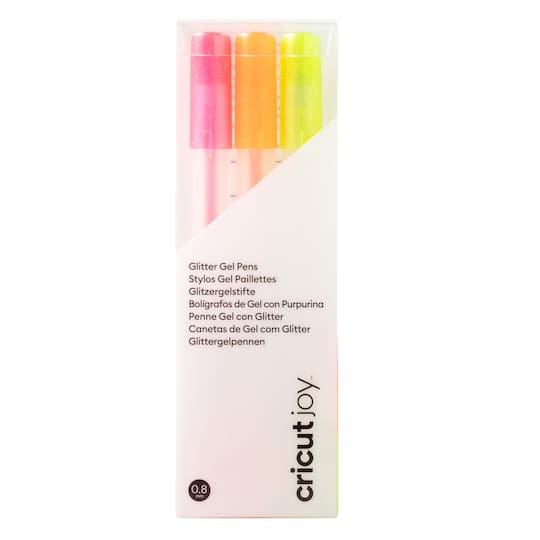 Cricut Joy™ Glitter Gel Pens, Neon